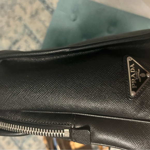 Prada Leather Messenger Bag Large authentic - Picture 3 of 13